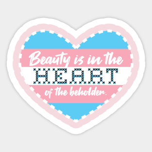 Beauty Beholder [trans] Sticker